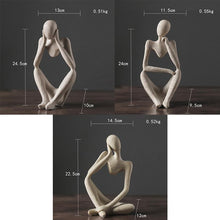 Charger l'image dans la galerie, Penseurs Abstraits™ - Sculptures décoratives modernes