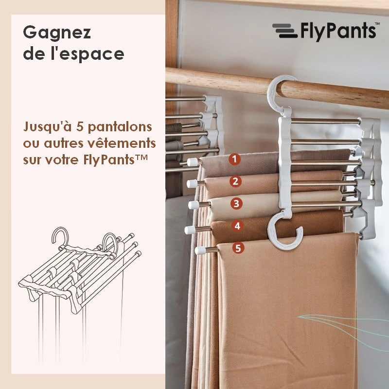 Porte-pantalons ergonomique (-50%)